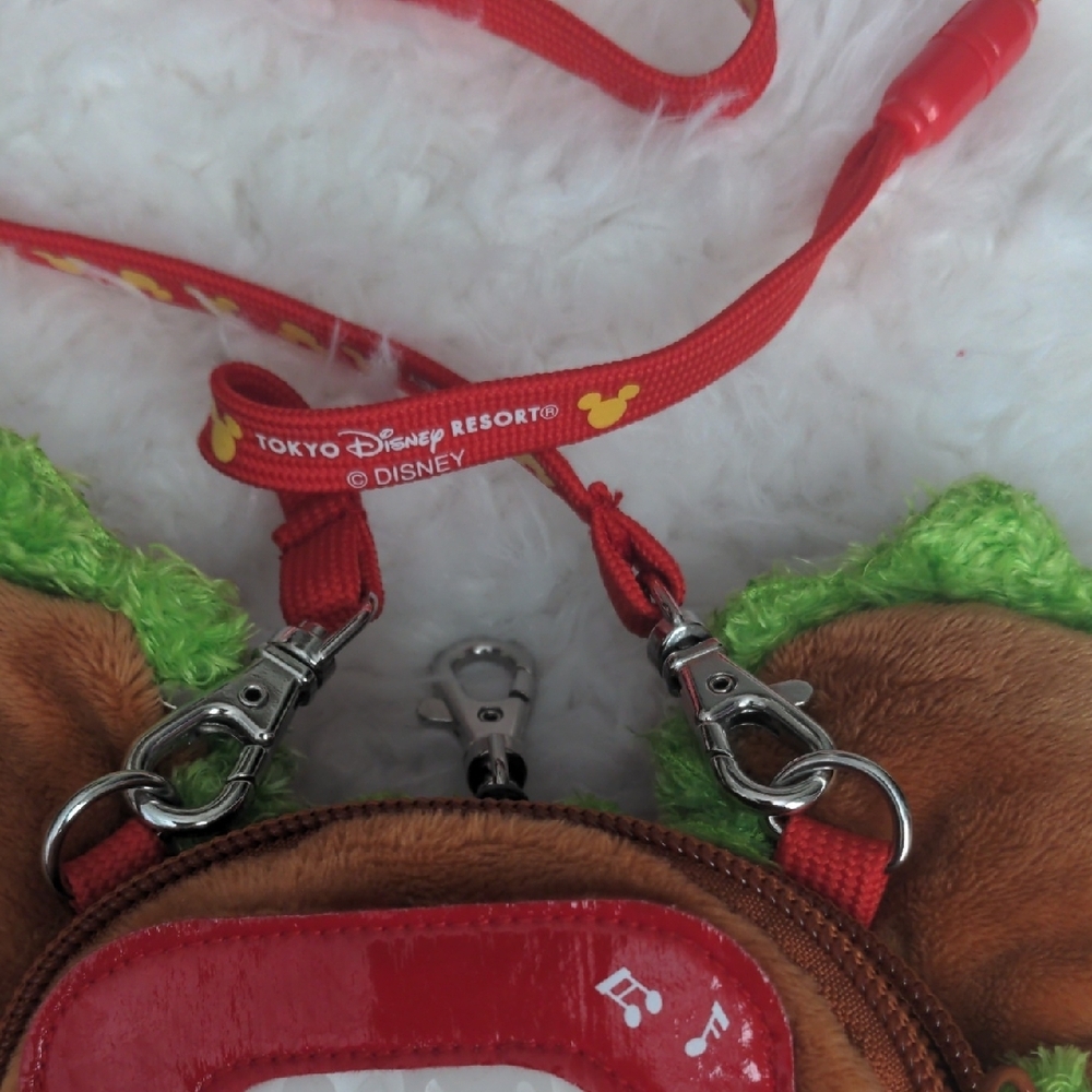 Tokyo Disney Resort Plush Mickey Burger Kids Crossbody Mini-bag - Picture 7 of 16